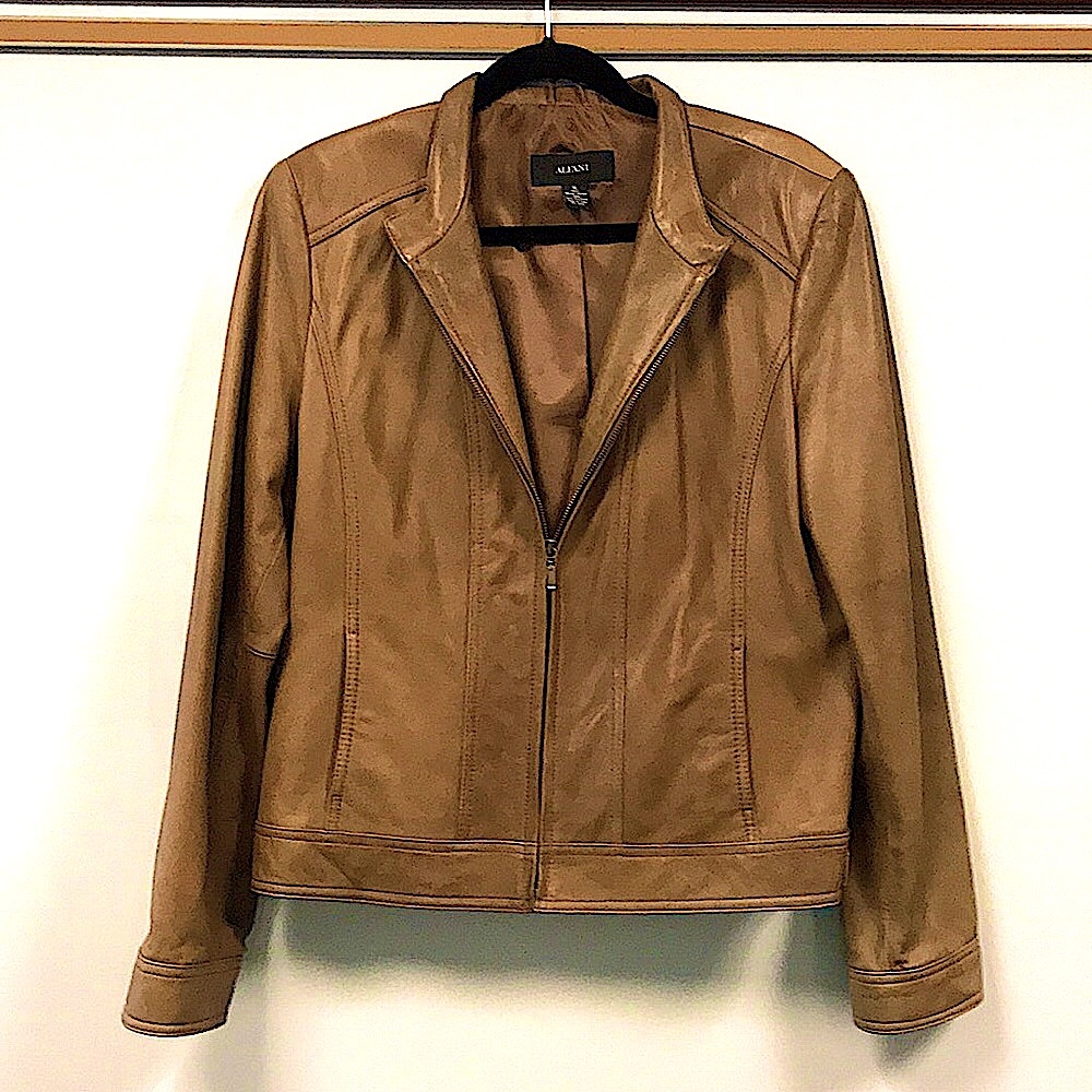 Alfani leather jacket